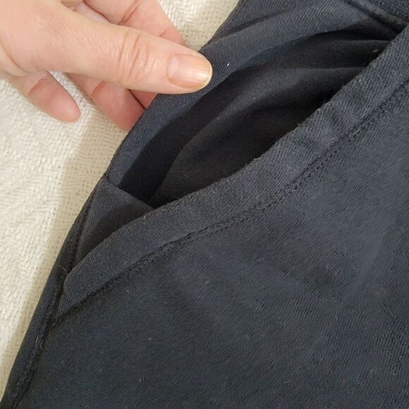 Champion Black Fleece Drawstring Shorts With Pockets Size S - Picture 4 of 12